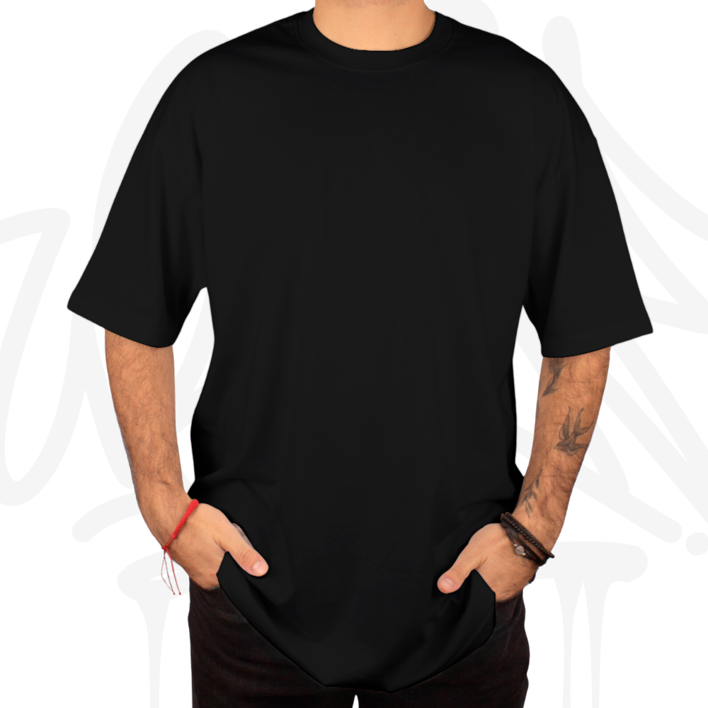 Playera Deluxe Oversize Unisex Algodón