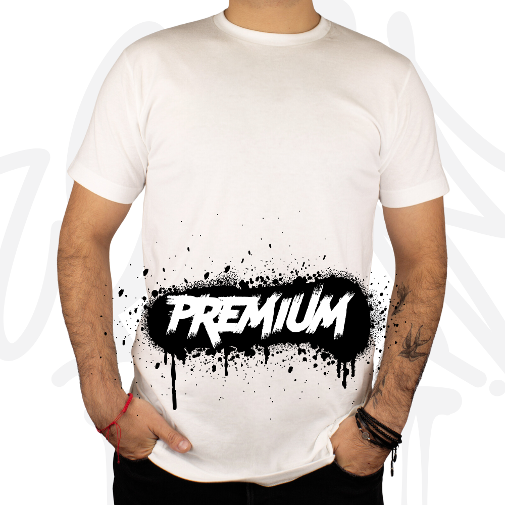 Playera Premium Hombre Algodón (Dropshipping)