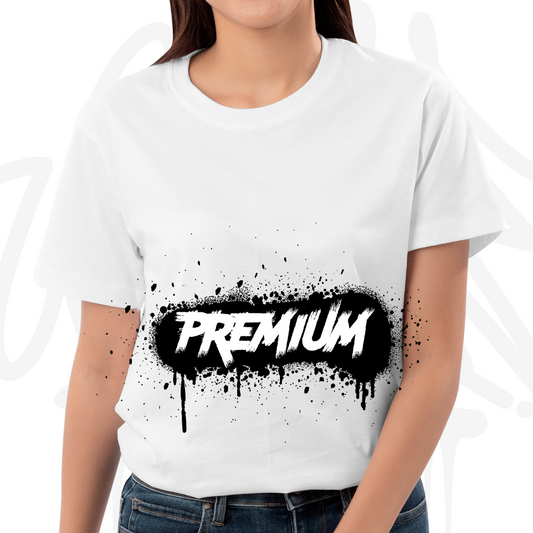 Playera Premium Mujer Algodón