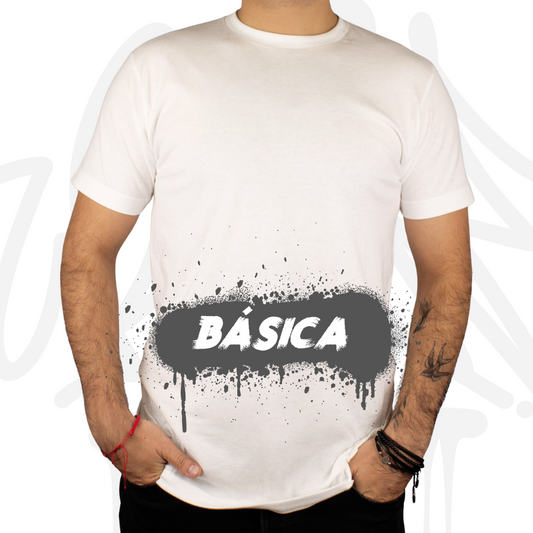 Playera Básica Hombre Algodón